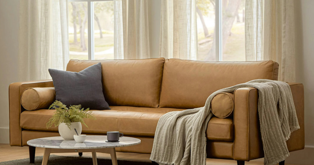 Affordable alternatives to designer furniture-Sven sofa