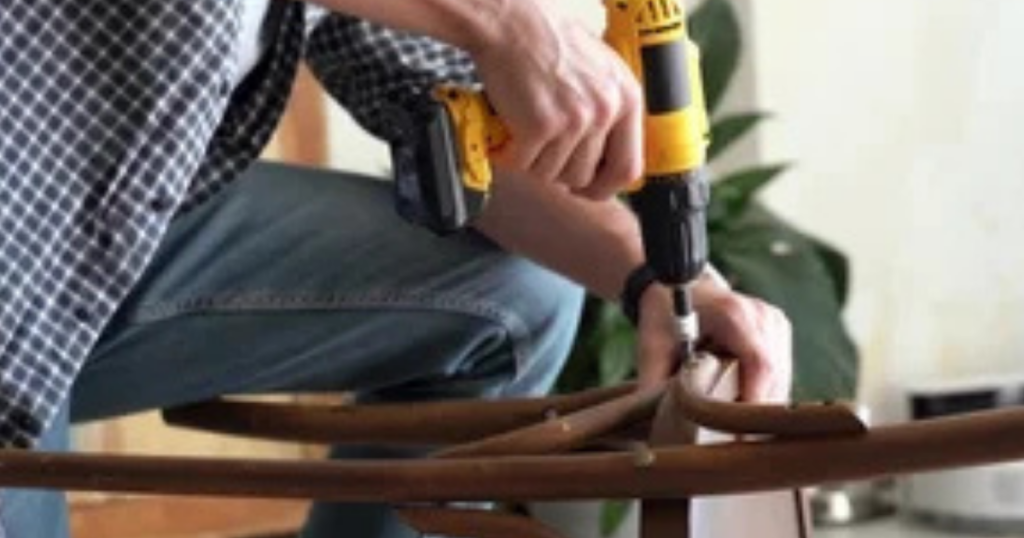 Affordable alternatives to designer furniture - table tightening